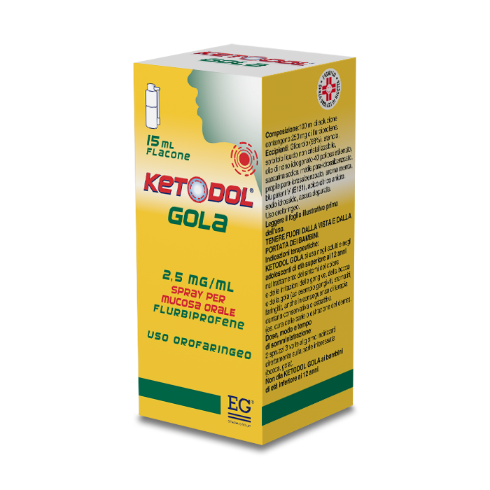KETODOL GOLA*OS SPRAY 15ML