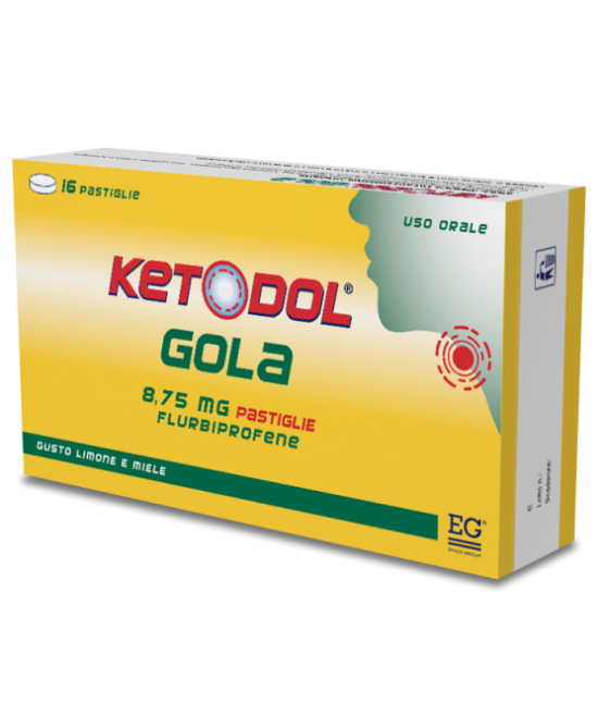 KETODOL GOLA*16PASTL 8,75MG LM