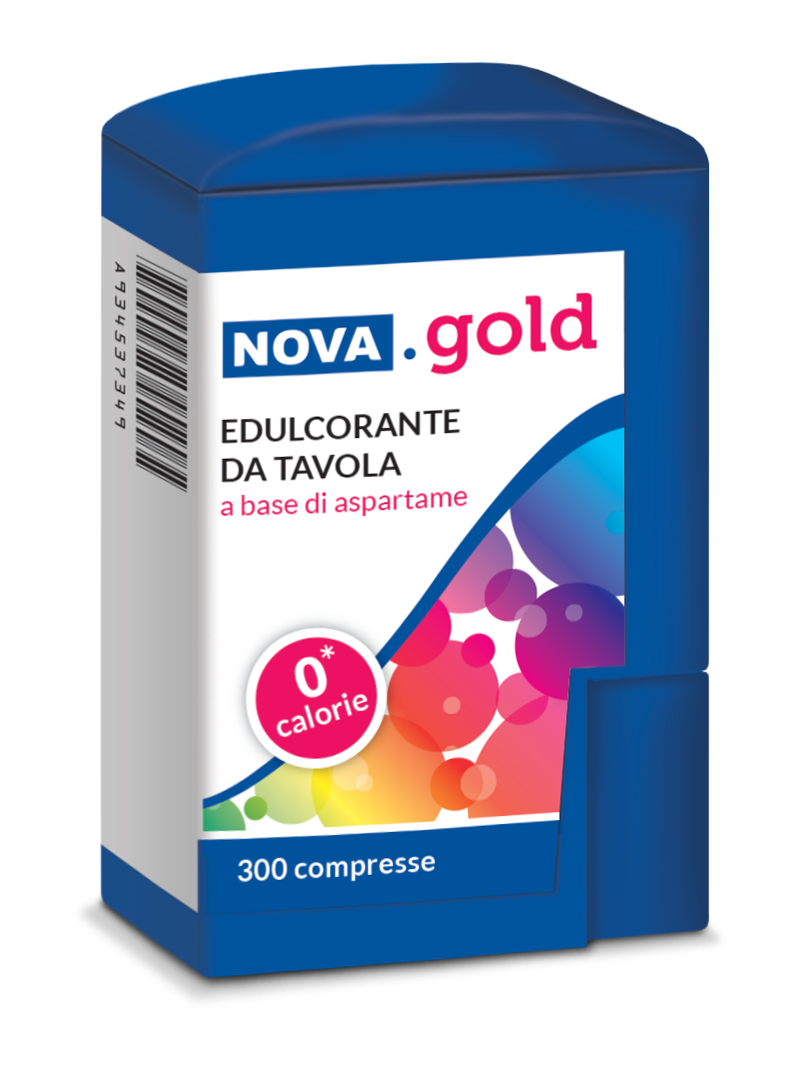 NOVA GOLD EDULCORANTE DA TAVOLA 300 COMPRESSE