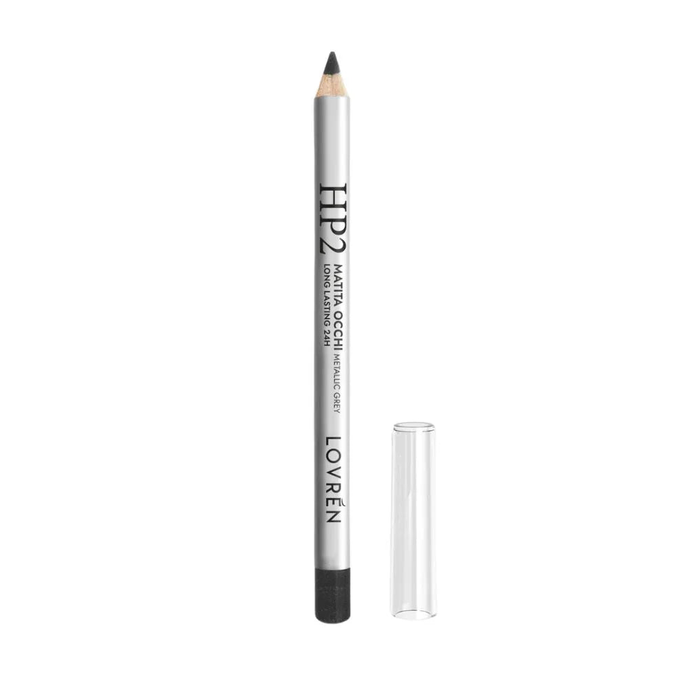Lovrén Make Up - HP2 Metallic Grey Matita Occhi Long Lasting 24H colore Grigio Metallizzato