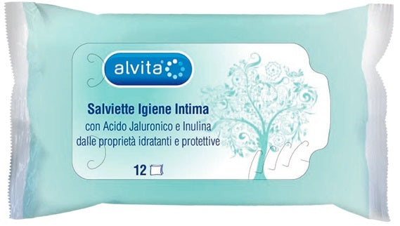 ALVITA SALVIETTINE PER IGIENE INTIMA 12 PEZZI