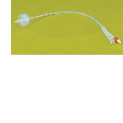CATETERE URETRALE FOLEY IN PURO SILICONE CH14 DUE VIE. PUNTA IN NELATON, CAPACITA' DEL PALLONCINO 10ML. SUPERFICIE LISCIA