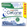 LINES COTONE BIO ULTRA NOTTE 10 PEZZI