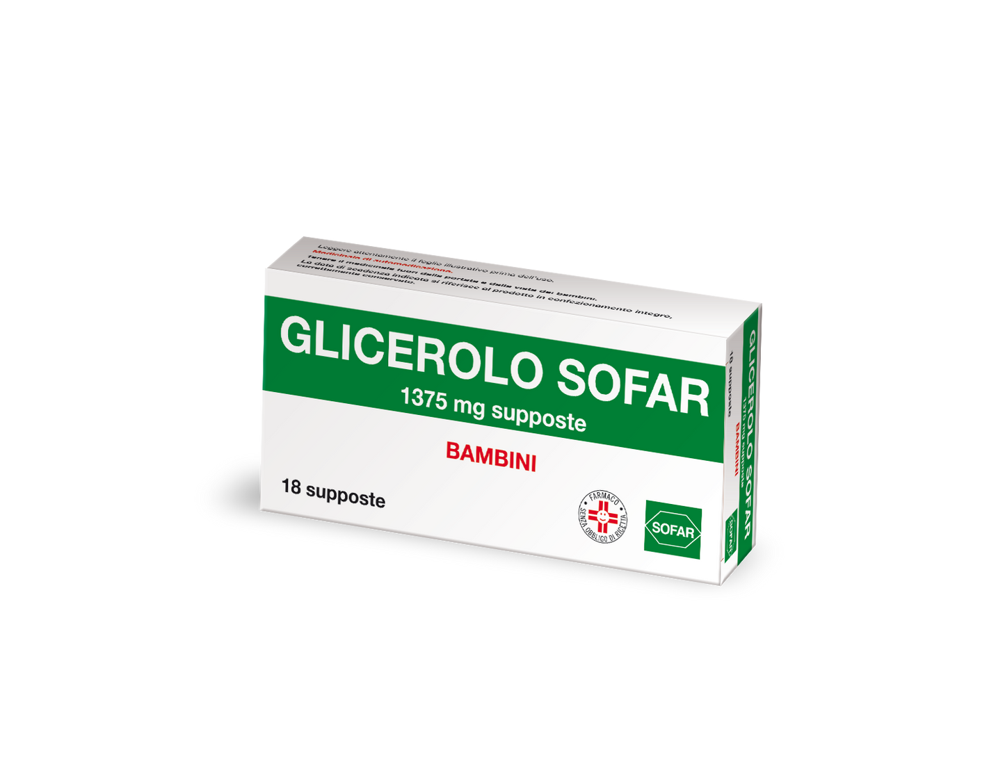 GLICEROLO ALFA*BB 18SUPP1375MG