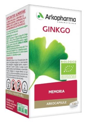 ARKO CAPSULE GINKGO ORGANIC 45 CAPSULES