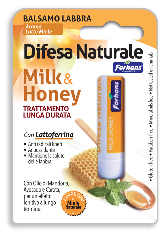 FORHANS BALSAMO LABBRA DIFESA NATURALE MILK&HONEY