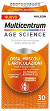 MULTICENTRUM AGE SCIENCE OSSA MUSCOLI ARTICOLAZIONI 30 COMPRESSE