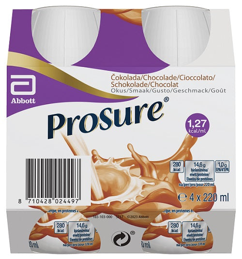 PROSURE CHOCOLATE 4 BOTTIGLIE DA 220 ML