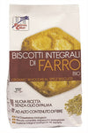 FSC BISCOTTI INTEGRALI DI FARRO BIOA AD ALTO CONTENUTO DI FIBRE CON OLIO DI GIRASOLE SENZA OLIO DI PALMA 400 G