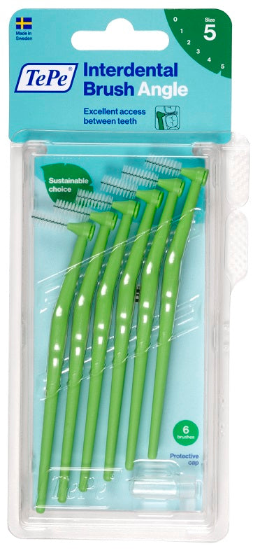 TEPE ANGLE SCOVOLINO VERDE 0,8MM 6 PEZZI