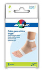 MASTER-AID FOOTCARE MOISTURIZING GEL/FABRIC HEEL PROTECTOR SOCK 2 PIECES F1