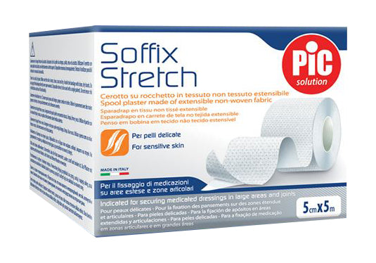 CEROTTO IN ROCCHETTO SOFFIX STRETCH 5X500 CM CON FUSTELLA