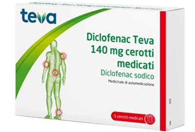 DICLOFENAC TE*5CER MED 140MG