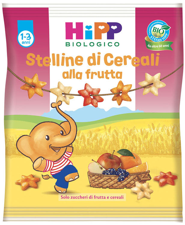 HIPP BIO STELLINE DI CEREALI ALLA FRUTTA 30 G