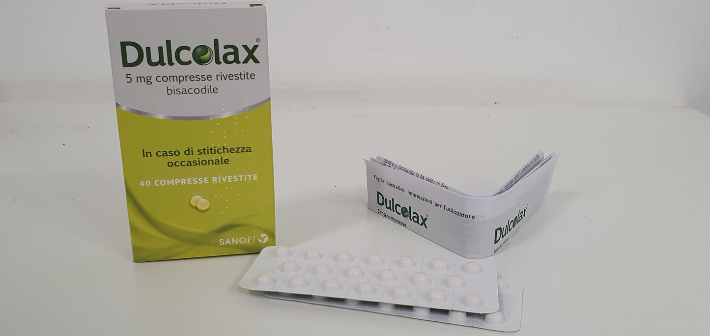 DULCOLAX*40CPR RIV 5MG