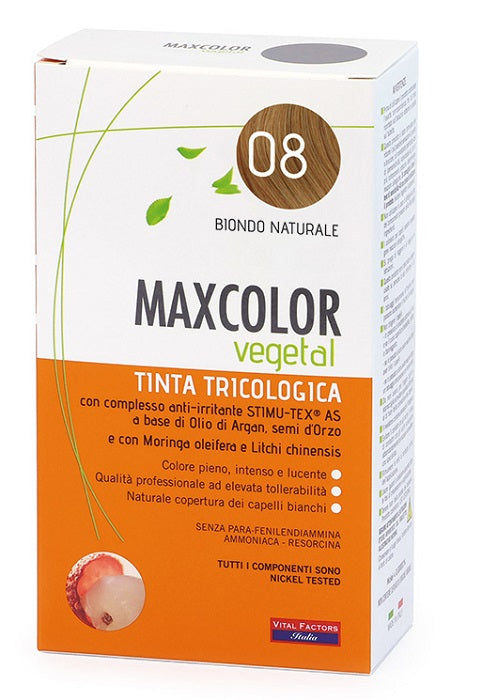 MAX COLOR VEGETAL 08 TINTURA 140 ML