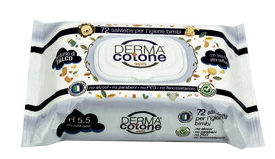 DERMACOTONE SALVIETTINE TALCO 72 PEZZI