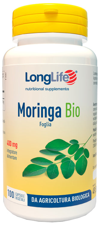 LONGLIFE MORINGA BIO 100 CAPSULE VEGETALI