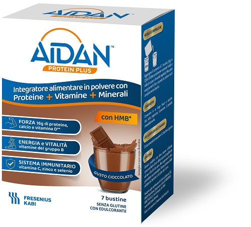 AIDAN PROTEIN PLUS CIOCCOLATO 7 BUSTINE