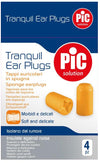 TAPPI AURICOLARI TRANQUIL IN SPUGNA 4 PEZZI