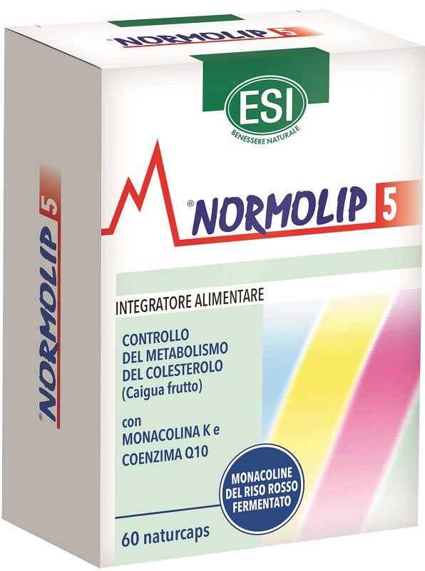 ESI NORMOLIP 5 60 CAPSULE