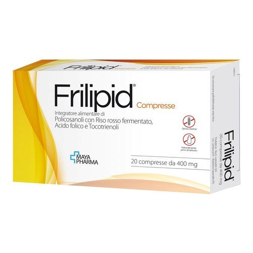 FRILIPID 20 COMPRESSE SENZA GLUTINE NATURALMENTE PRIVO DI LATTOSIO