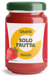 GIUSTO SOLO FRUTTA STRAWBERRY JAM 220 G