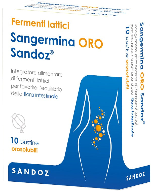 SANGERMINA ORO 10 BUSTINE OROSOLUBILE