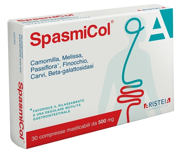 SPASMICOL 30 COMPRESSE MASTICABILI 500 MG