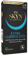 PROFILATTICO SKYN EXTRA LUBRIFICATO 6 PEZZI