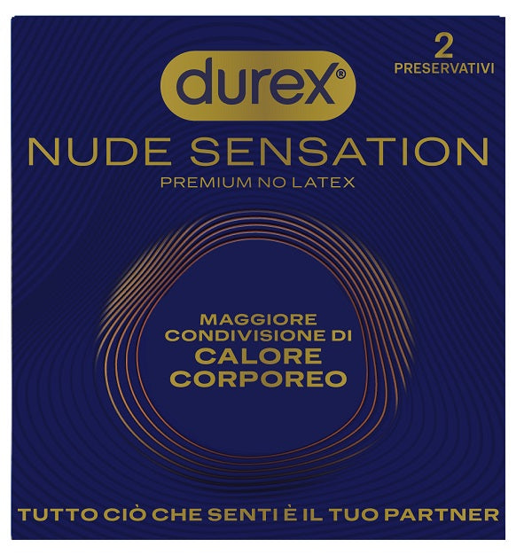 PRESERVATIVO DUREX NUDE SENSATION 2 PEZZI