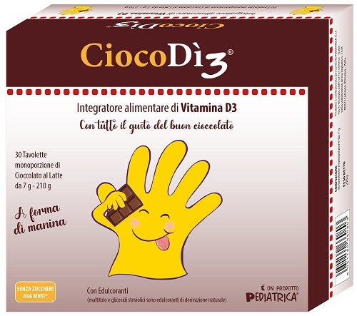 CIOCODI3 30 CHOCOLATE BARS