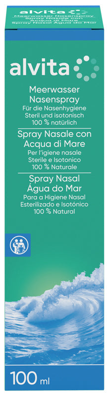 SPRAY NASALE ALVITA CON ACQUA DI MARE 100 ML