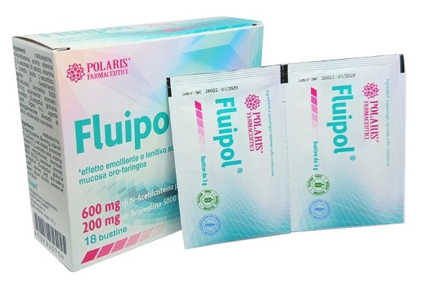 FLUIPOL 18 BUSTINE DA 3 G SENZA GLUTINE NATURALMENTE PRIVO DI LATTOSIO