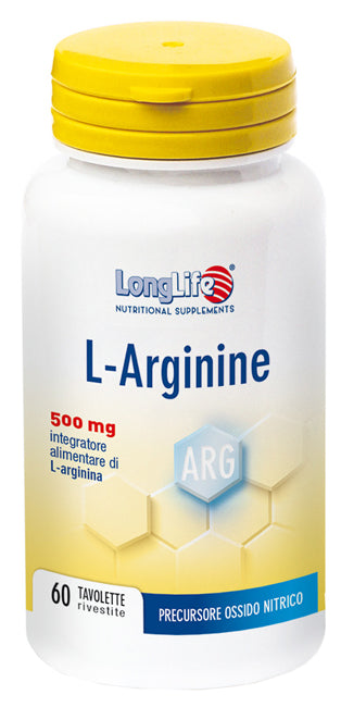 LONGLIFE L-ARGININE 60 TAVOLETTE RIVESTITE