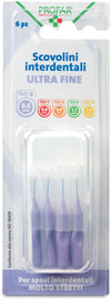 PROFAR INTERDENTAL BRUSHES LILAC 0.6 6 PIECES