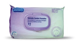 ALVITA DIAPER CHANGE WIPES 72 COUNT