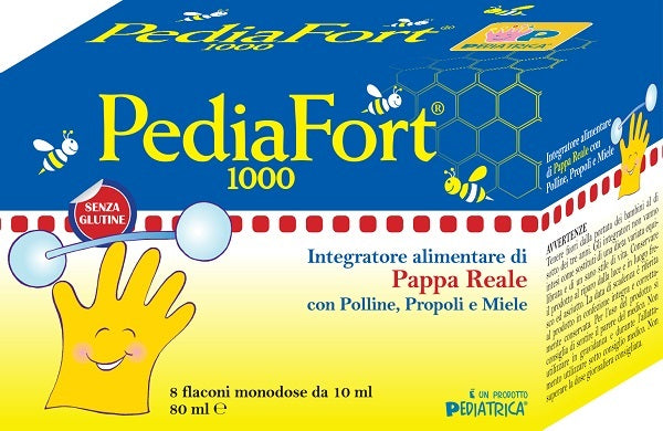 PEDIAFORT 1000 8 FLACONI 10 ML