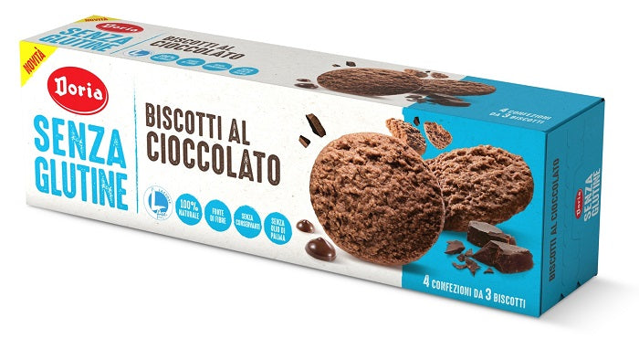 DORIA BISCOTTI CIOCCOLATO 4X37,5 G