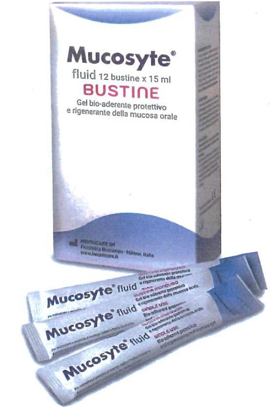 MUCOSYTE FLUID CONCENTRATED SOLUTION 12 SACHETS 15 ML