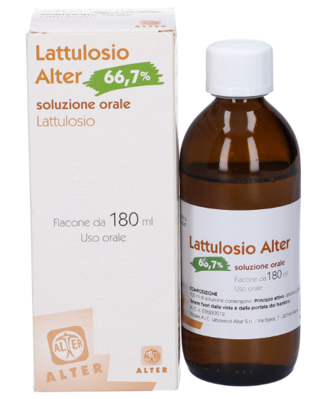 LATTULOSIO ALTER*OS 180ML66,7%