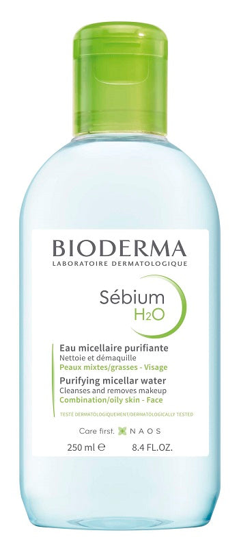 SEBIUM H2O PURIFYING CLEANSING MICELLAR WATER 250 ML