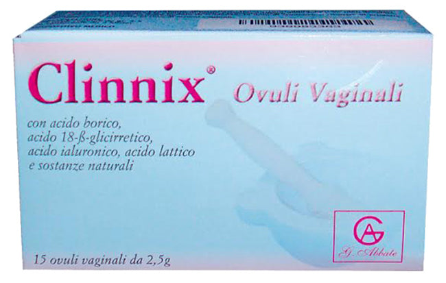 SANOCLIN 15 OVULI VAGINALI 2,5 G