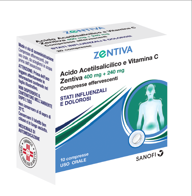 EUSPIFLU*10CPR 400MG+240MG