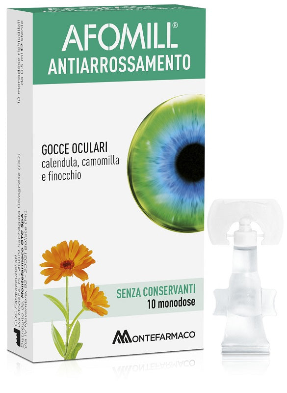 AFOMILL ANTIARROSSAMENTO SENZA CONSERVANTI 10 FIALE DA 0,5 ML
