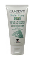 YOUDERM PELLE PURA 3 IN 1 SCRUB MASCHERA SEBOREGOLATORE 75 ML