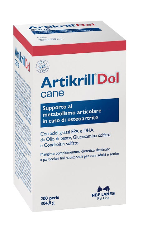 ARTIKRILL DOL DOG BOTTLE 200 PEARLS