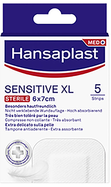 CEROTTO HANSAPLAST SENSITIVE XXL 10 PEZZI