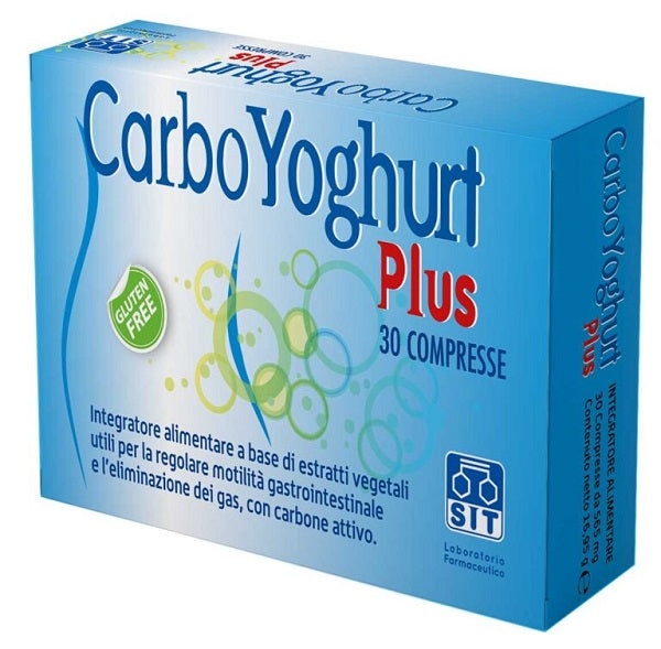 CARBOYOGHURT PLUS 30 COMPRESSE DA 565 MG