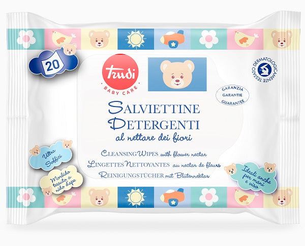 TRUDI BABY CARE SALVIETTINA DETERGENTE 20 PEZZI